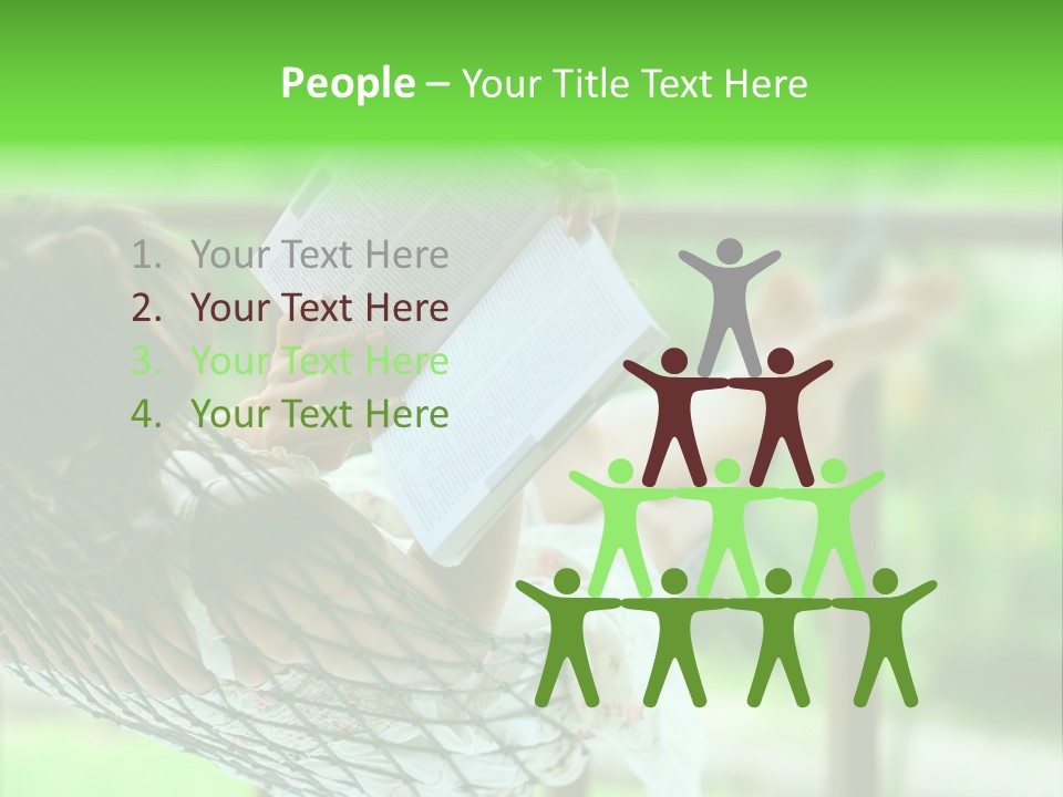 Novel Cropped Human PowerPoint Template