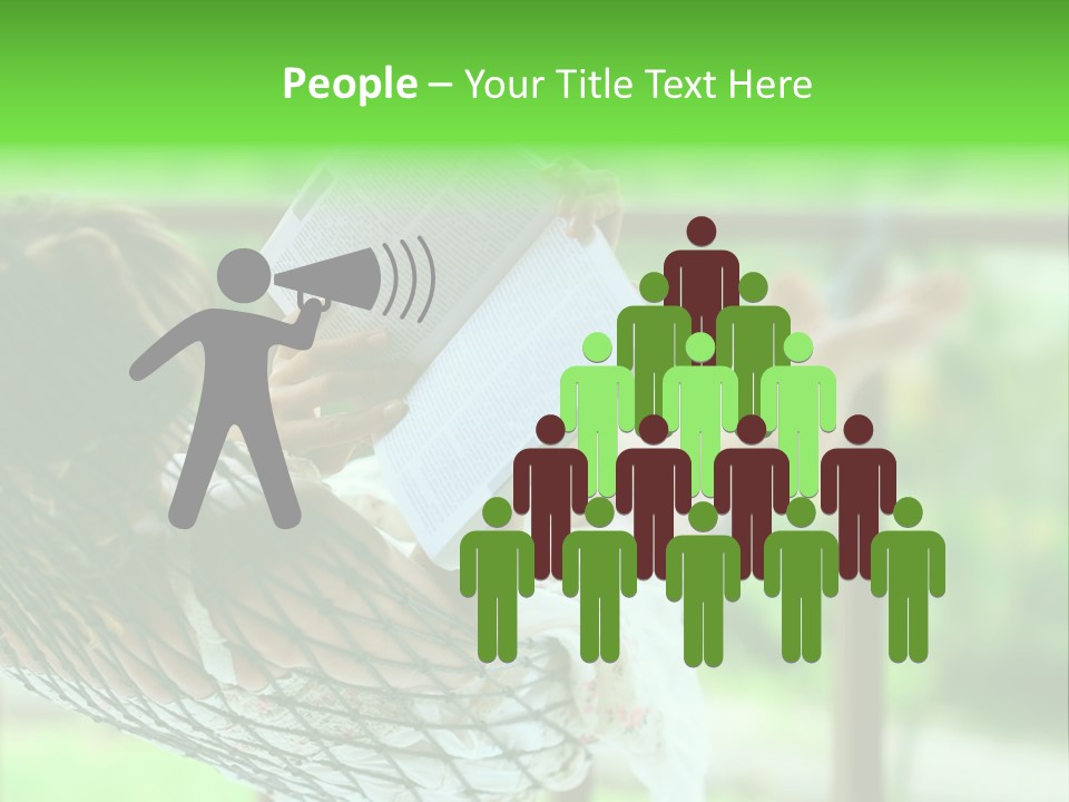 Novel Cropped Human PowerPoint Template