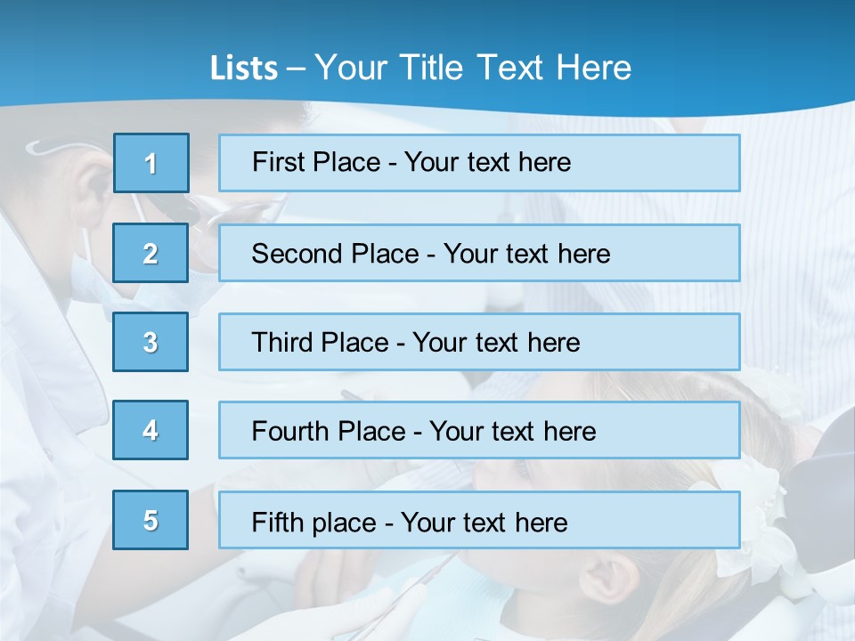 Women Dentist Medical PowerPoint Template