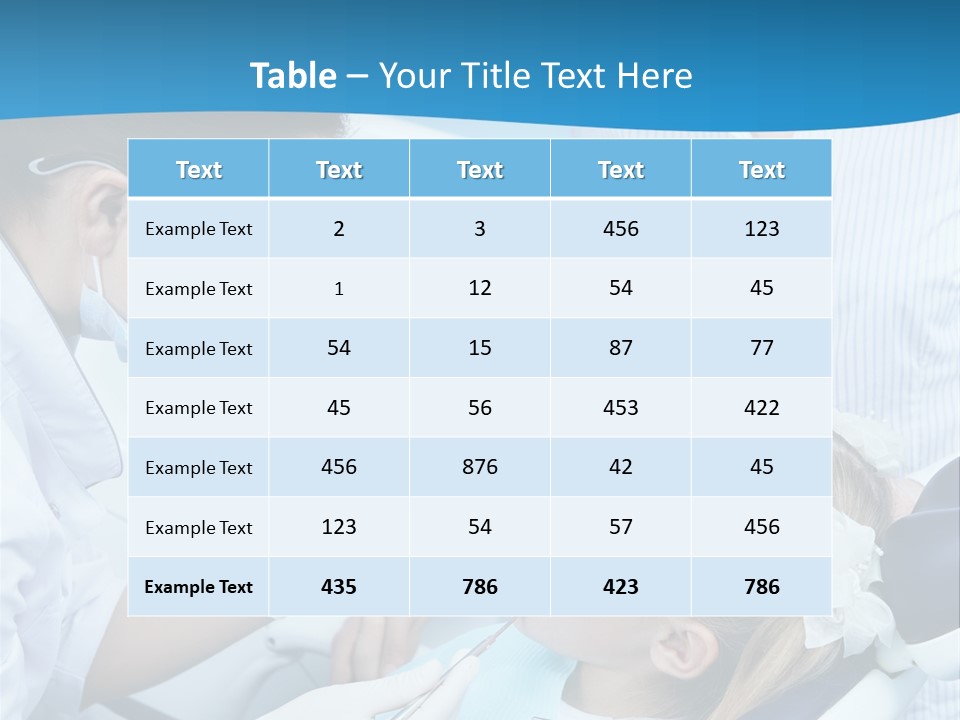 Women Dentist Medical PowerPoint Template