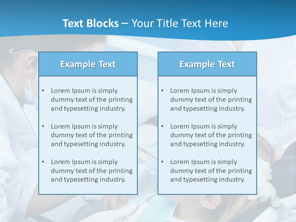 Women Dentist Medical PowerPoint Template