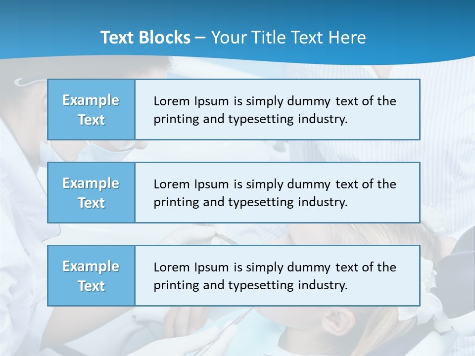 Women Dentist Medical PowerPoint Template