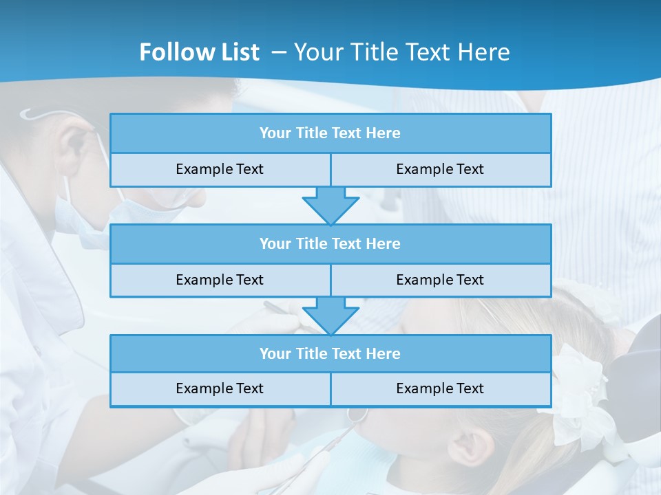 Women Dentist Medical PowerPoint Template