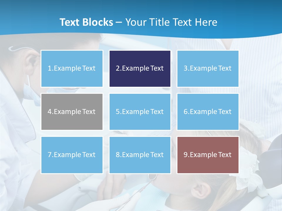 Women Dentist Medical PowerPoint Template