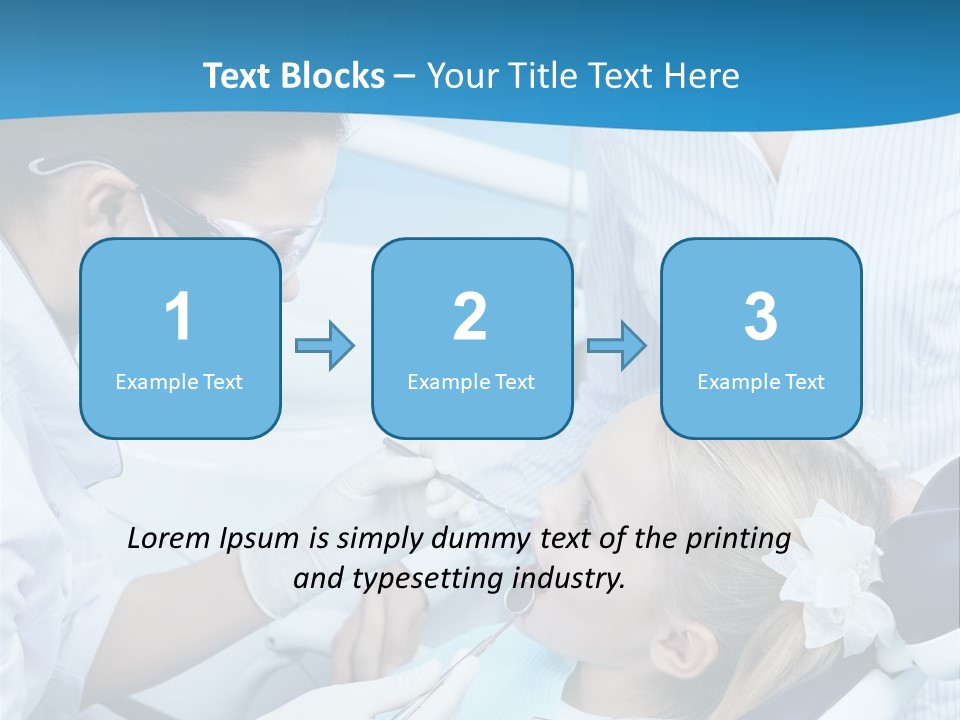 Women Dentist Medical PowerPoint Template