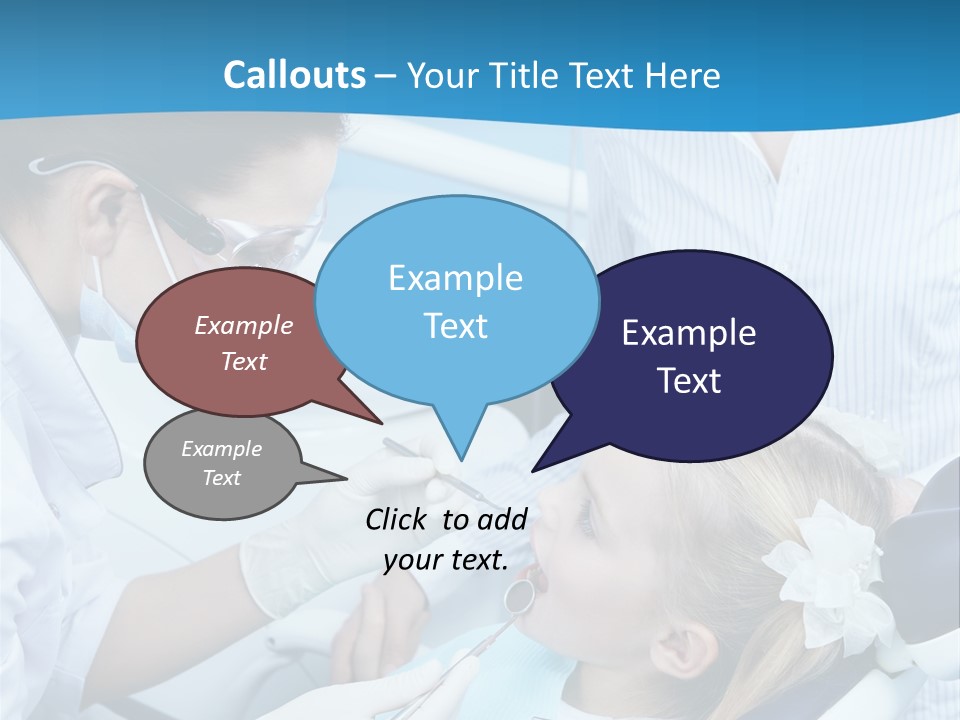 Women Dentist Medical PowerPoint Template