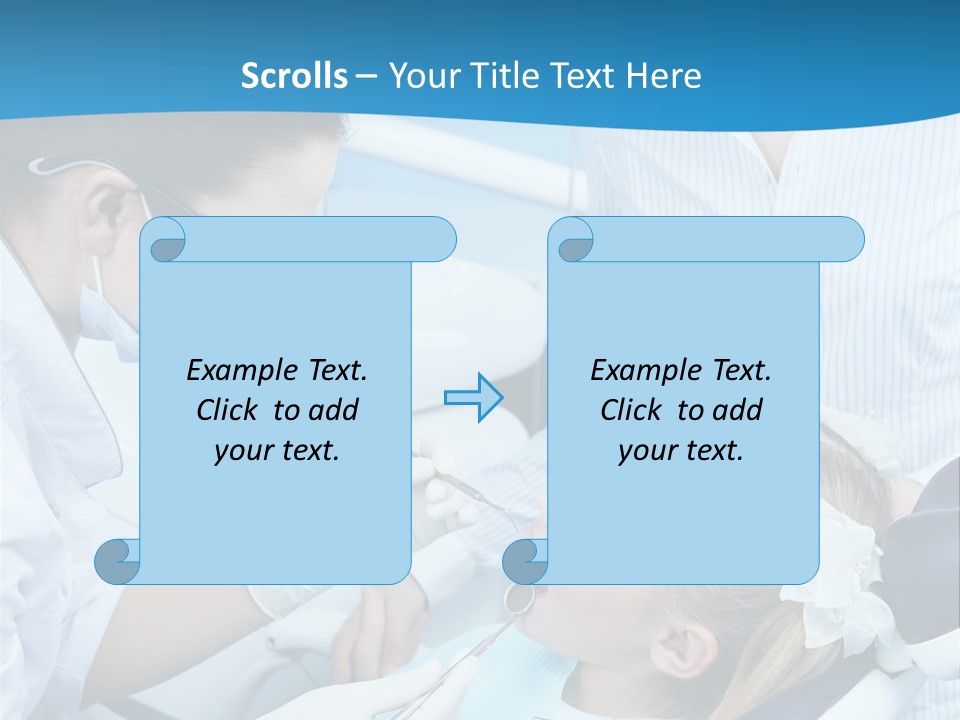 Women Dentist Medical PowerPoint Template