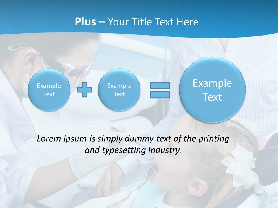 Women Dentist Medical PowerPoint Template