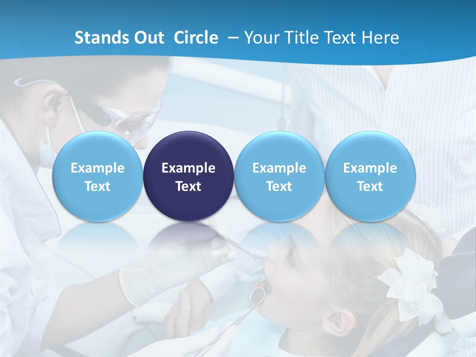 Women Dentist Medical PowerPoint Template