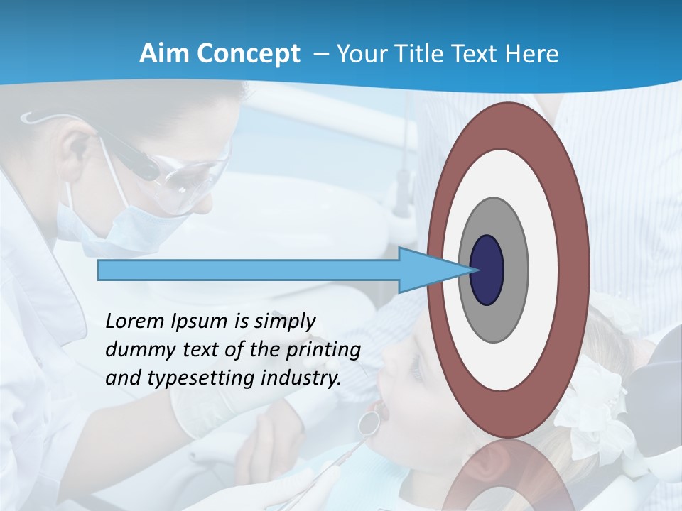Women Dentist Medical PowerPoint Template