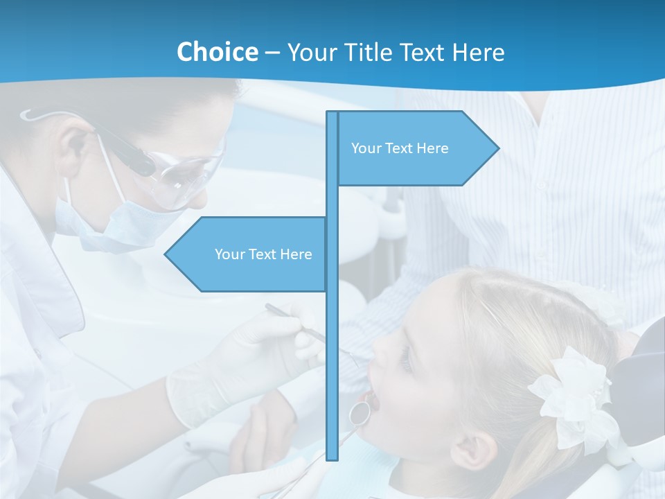 Women Dentist Medical PowerPoint Template