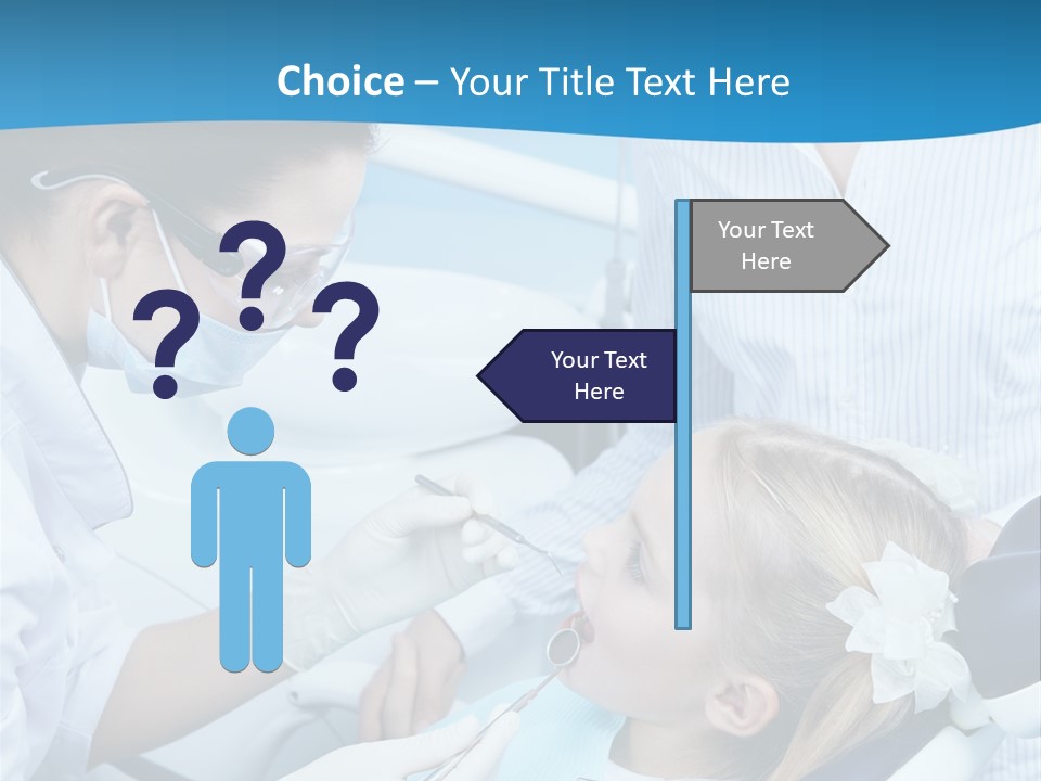 Women Dentist Medical PowerPoint Template