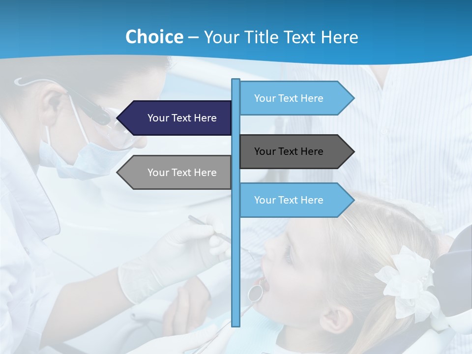 Women Dentist Medical PowerPoint Template