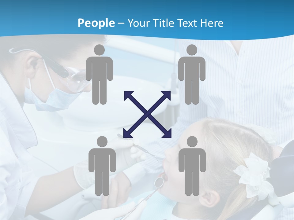 Women Dentist Medical PowerPoint Template