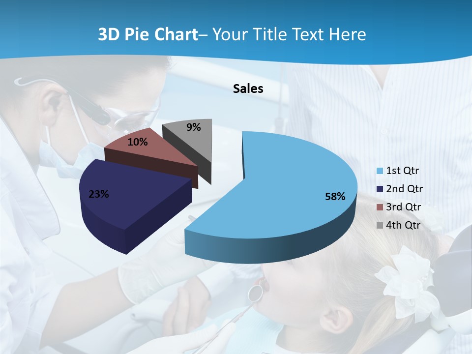 Women Dentist Medical PowerPoint Template