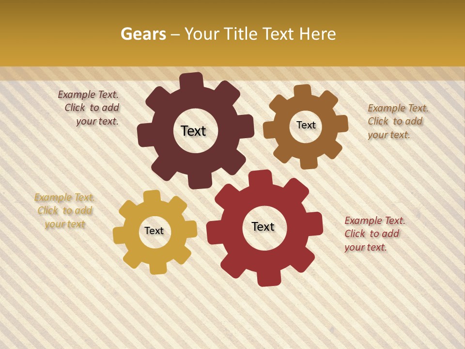 Vintage Tan Brown PowerPoint Template