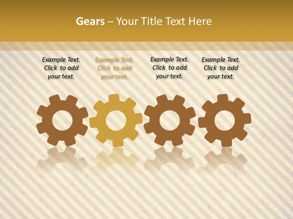 Vintage Tan Brown PowerPoint Template