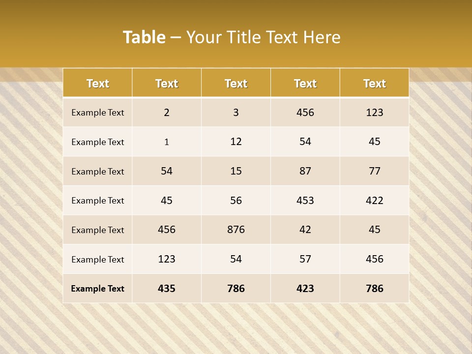 Vintage Tan Brown PowerPoint Template