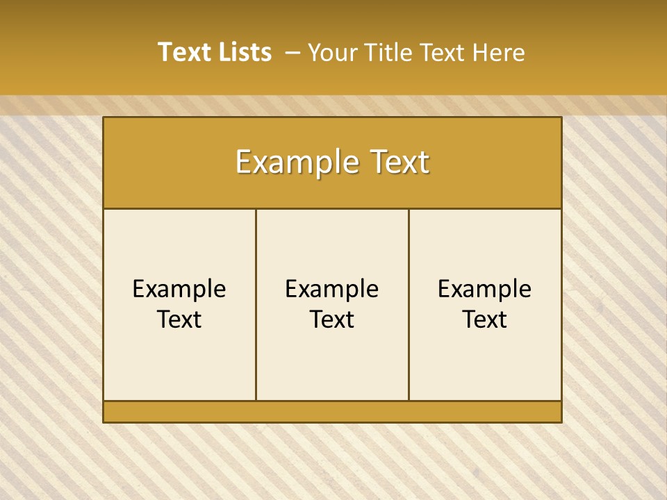 Vintage Tan Brown PowerPoint Template