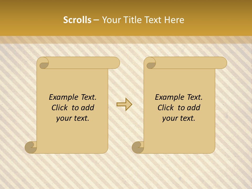 Vintage Tan Brown PowerPoint Template