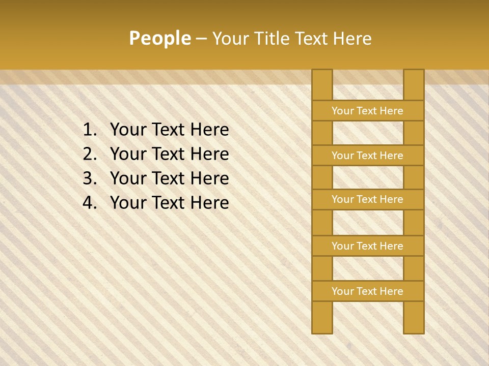 Vintage Tan Brown PowerPoint Template