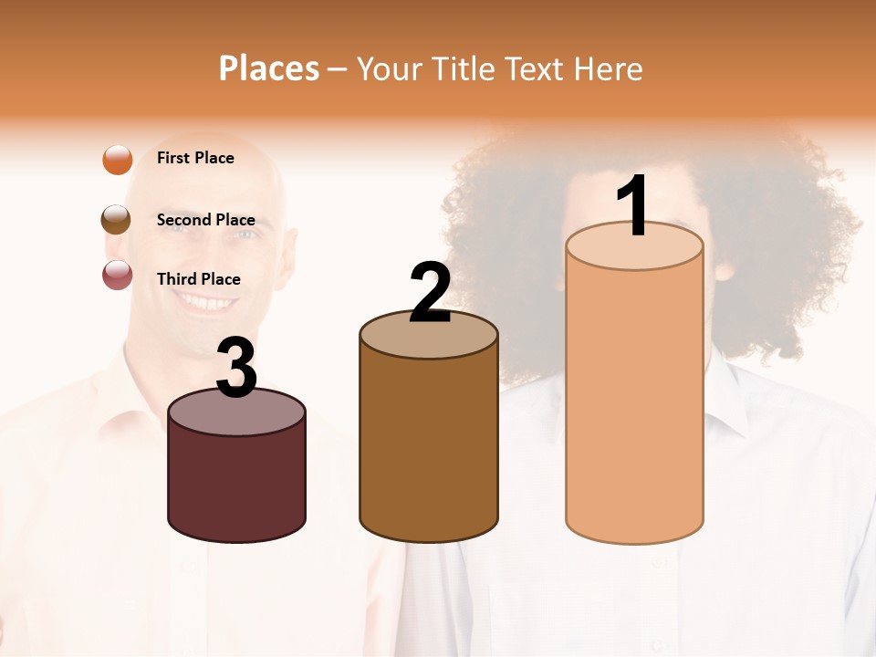 Bald Face Young PowerPoint Template