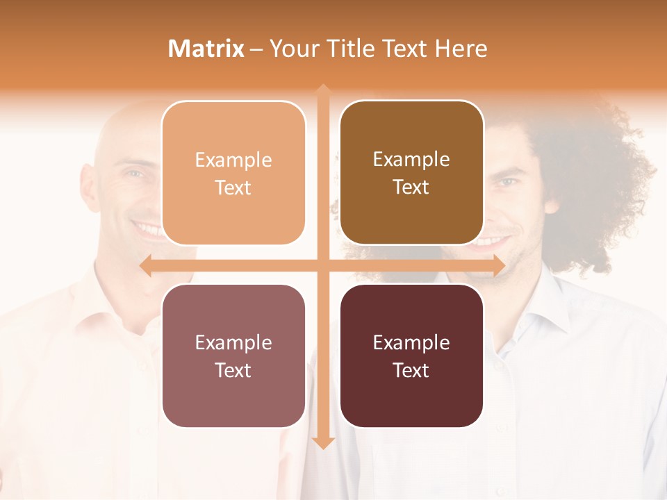 Bald Face Young PowerPoint Template