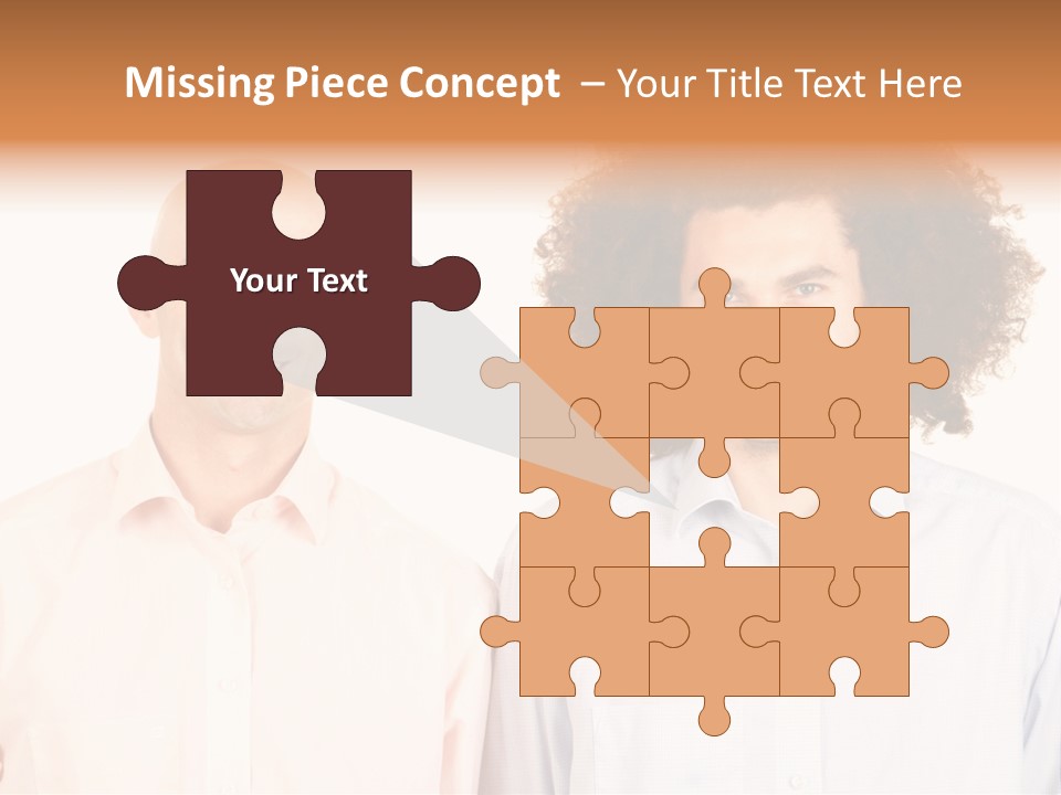 Bald Face Young PowerPoint Template