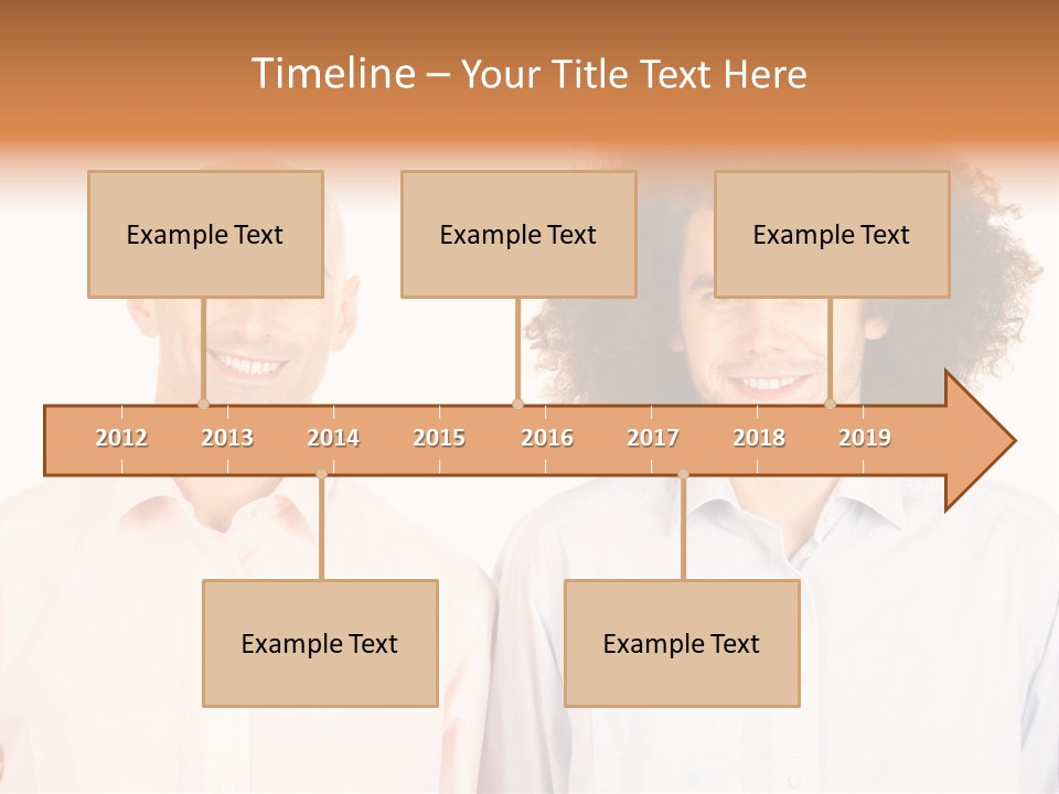 Bald Face Young PowerPoint Template