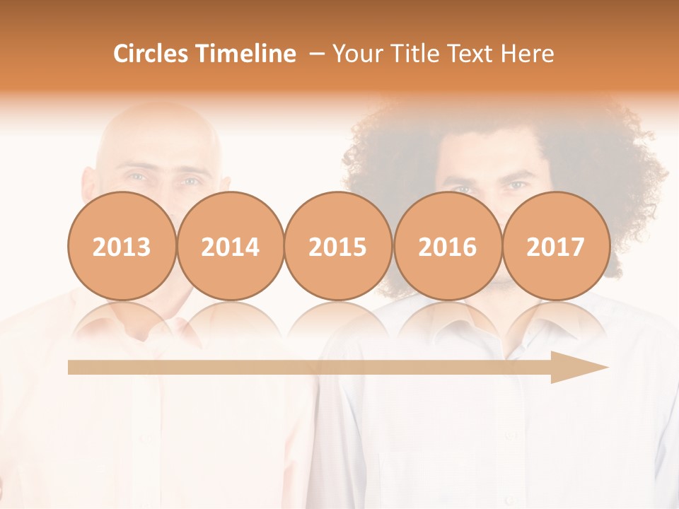 Bald Face Young PowerPoint Template