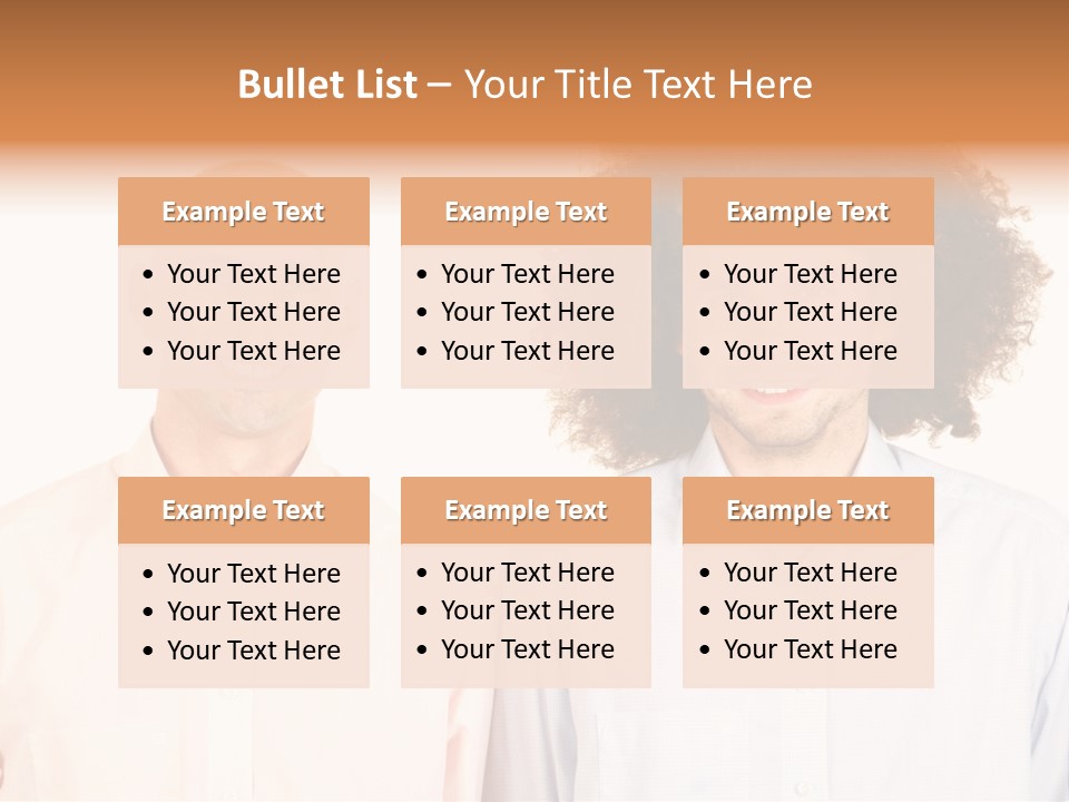 Bald Face Young PowerPoint Template