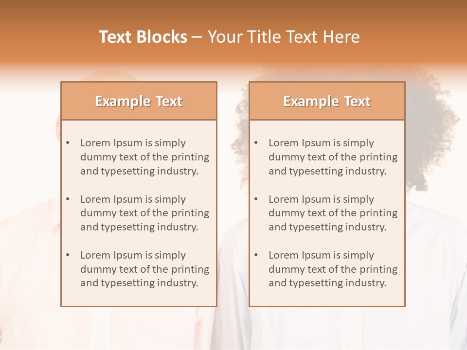 Bald Face Young PowerPoint Template