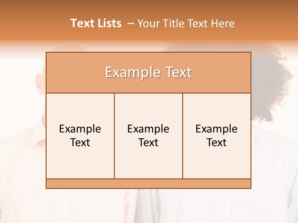 Bald Face Young PowerPoint Template