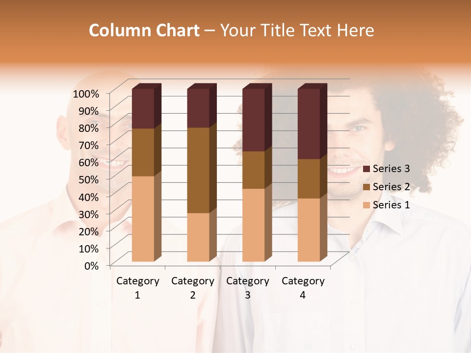 Bald Face Young PowerPoint Template