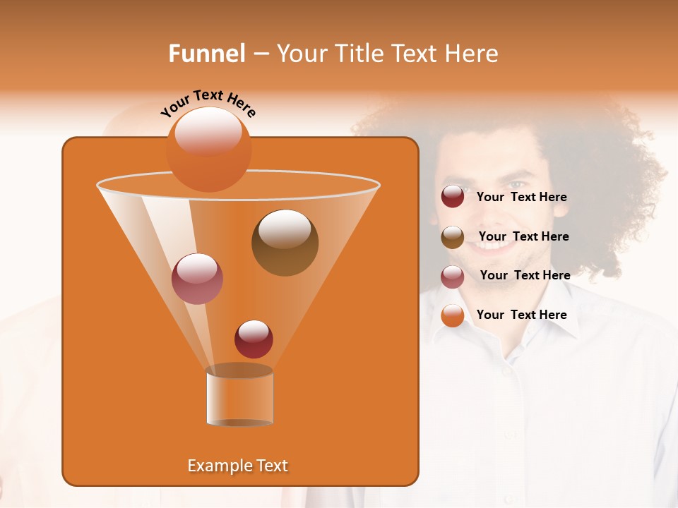 Bald Face Young PowerPoint Template