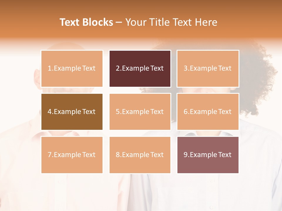 Bald Face Young PowerPoint Template