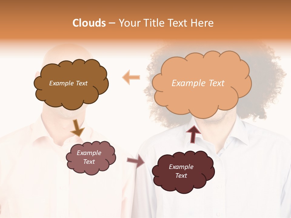Bald Face Young PowerPoint Template