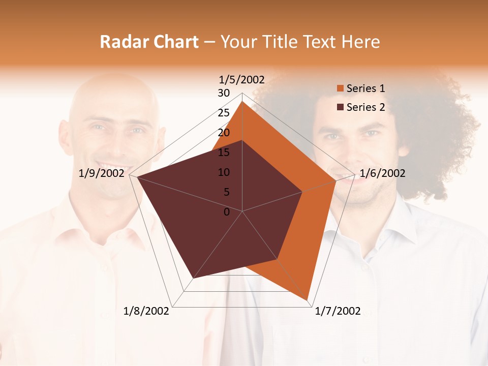 Bald Face Young PowerPoint Template