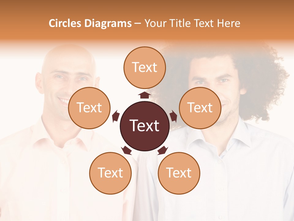 Bald Face Young PowerPoint Template