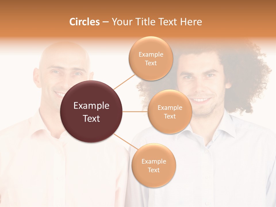 Bald Face Young PowerPoint Template