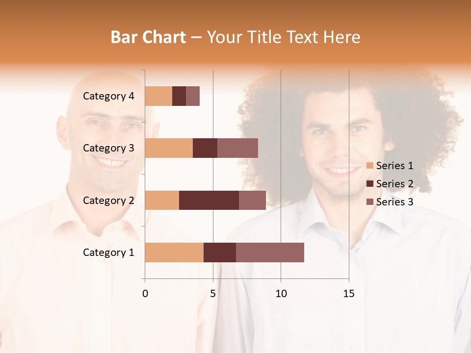 Bald Face Young PowerPoint Template