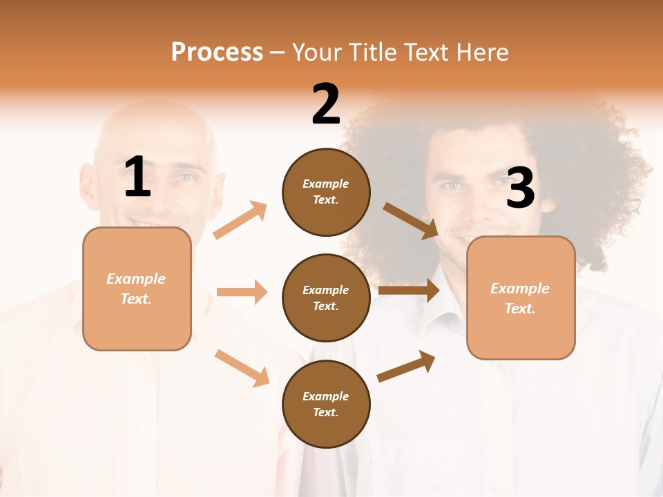 Bald Face Young PowerPoint Template