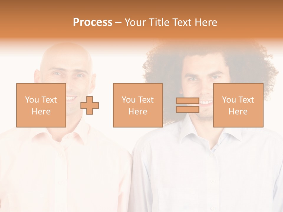 Bald Face Young PowerPoint Template