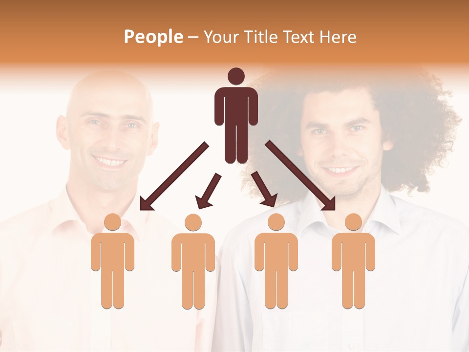 Bald Face Young PowerPoint Template