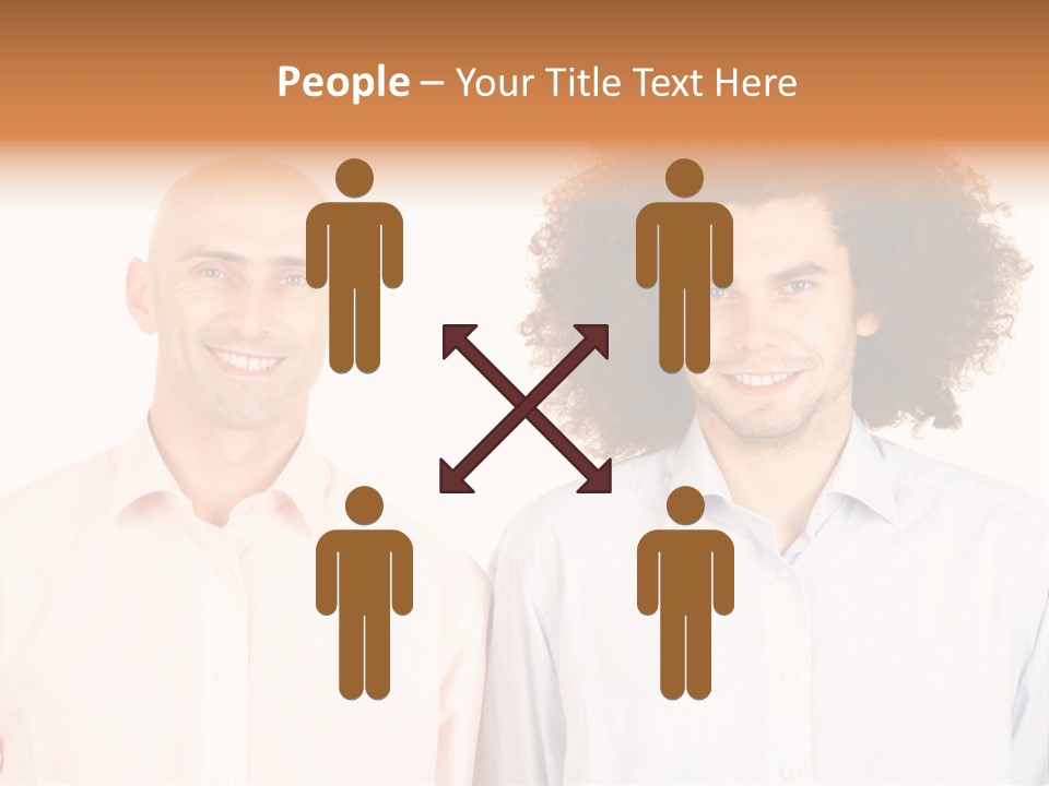 Bald Face Young PowerPoint Template