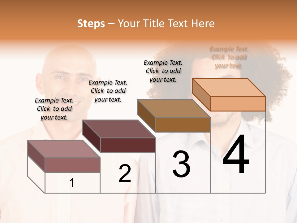 Bald Face Young PowerPoint Template