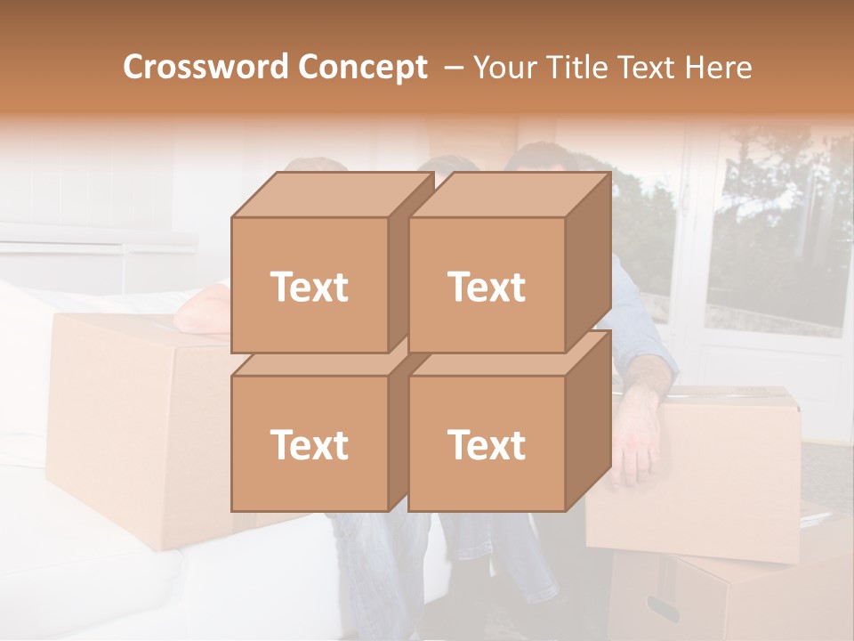 House Old Jeans PowerPoint Template