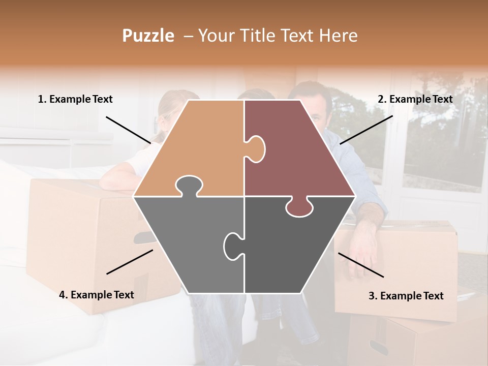 House Old Jeans PowerPoint Template