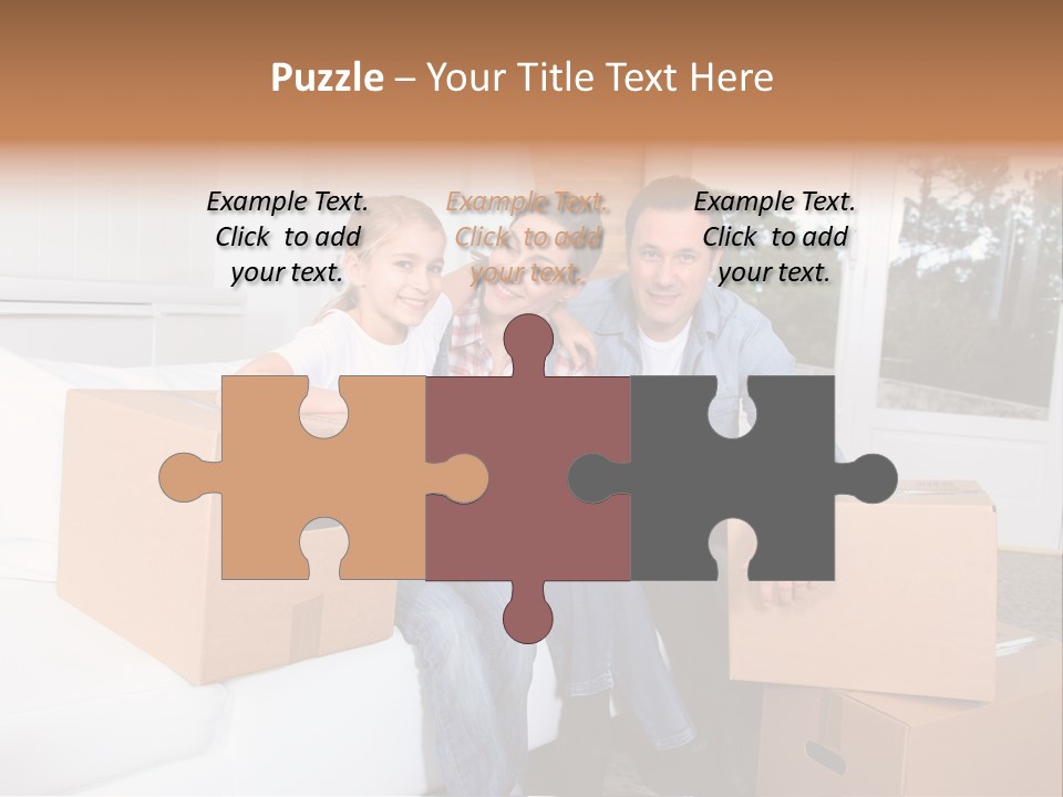 House Old Jeans PowerPoint Template