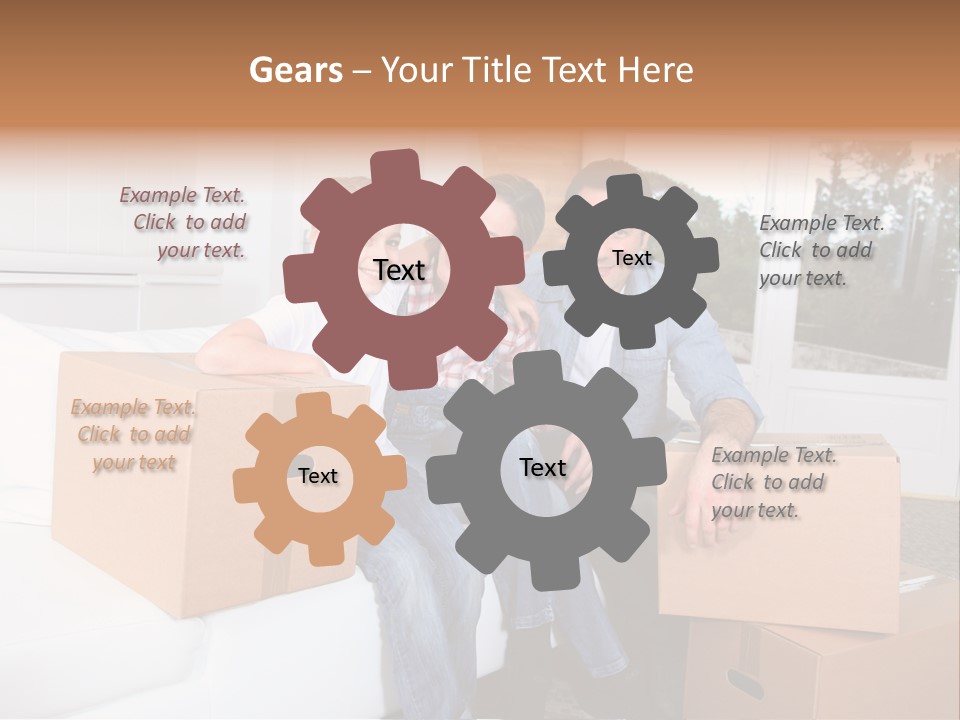 House Old Jeans PowerPoint Template